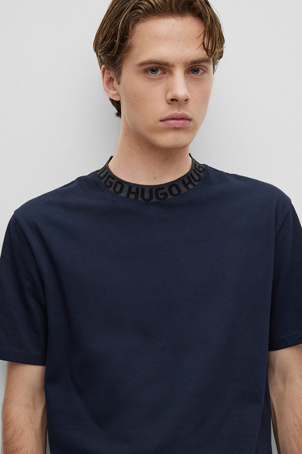 T-SHIRT HUGO - 405 BLUE